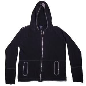 Vintage y2k Jackie Blue Womens zip-up hoodie